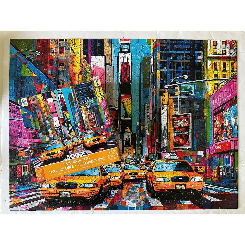 Ceaco Colorful NYC 500 Piece Puzzle